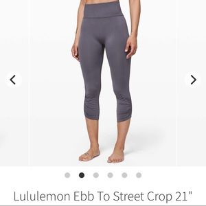 Lululemon Ebb to Street Leggings